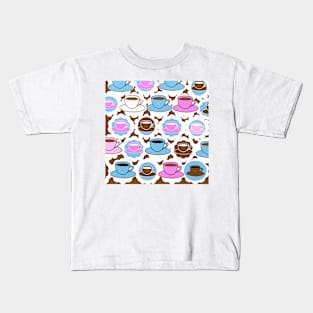 Coffee A Cup For You and A Cup For Me Kids T-Shirt